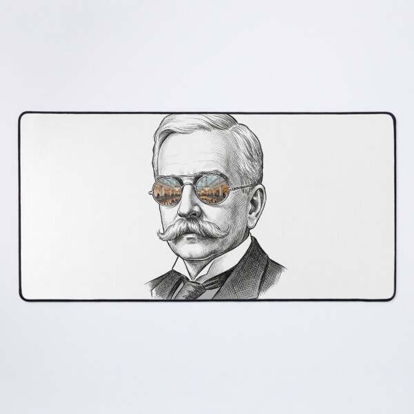 Item preview, Marshall Field Grand Department Store Glasses Reflection designed and sold by Bad-Decisions-Designs.