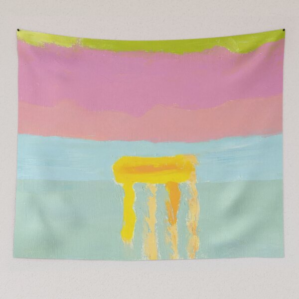 Item preview, Etel Adnan Abstract Art, Etel Adnan Acrylic Paintings, Etel Adnan Art, Etel Adnan Artist, Etel Adnan Artwork designed and sold by Russemar.