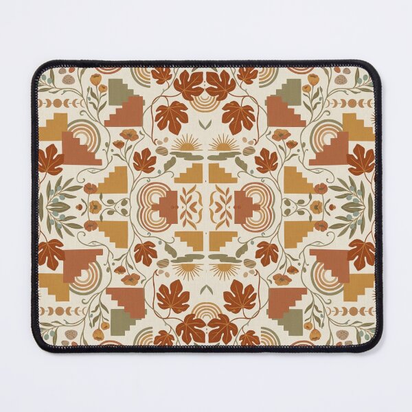 Item preview, Warm Earthy Boho Botanical Seamless Pattern designed and sold by thetravelinguu.