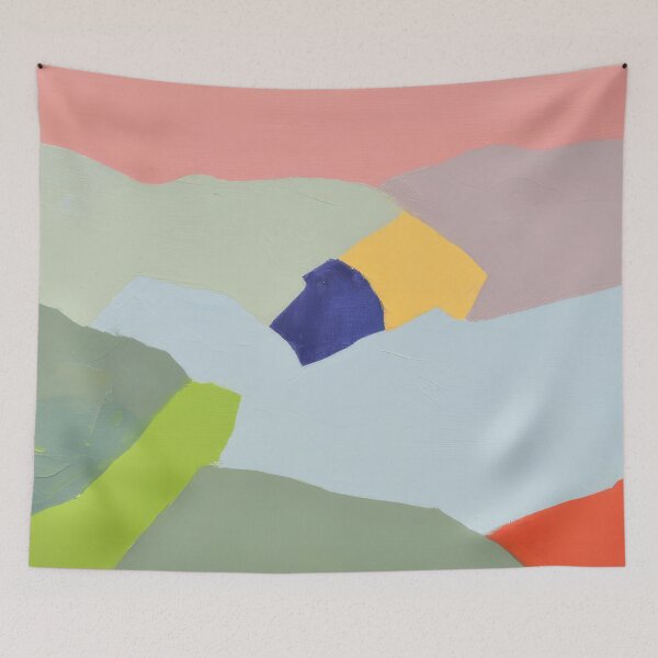 Item preview, Etel Adnan Abstract Art, Etel Adnan Acrylic Paintings, Etel Adnan Art, Etel Adnan Artist, Etel Adnan Artwork designed and sold by Russemar.