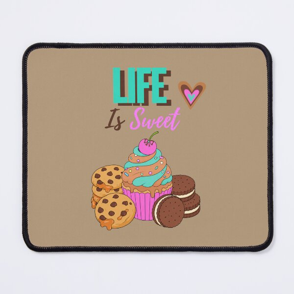 Item preview, Life Is Sweet – Cute Cupcake & Cookies designed and sold by Aimetoi.