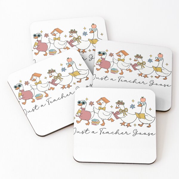 Aperçu de l'œuvre Juste une oie enseignante mignonne pour la rentrée scolaire créée et vendue par KroghDs.