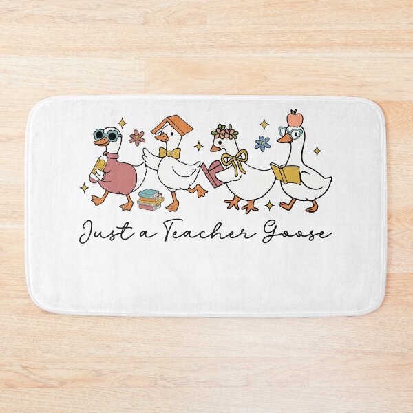 Item preview, Just a Teacher Goose Cute Back to School designed and sold by KroghDs.