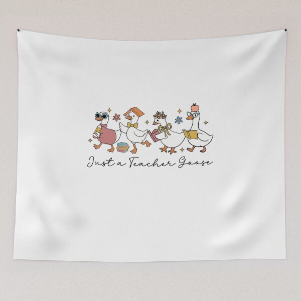 Item preview, Just a Teacher Goose Cute Back to School designed and sold by KroghDs.