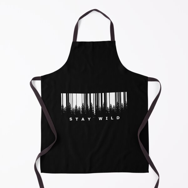 Item preview, Stay Wild – Barcode Forest Outdoor Design designed and sold by dude-sign.