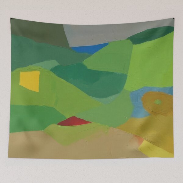 Item preview, Etel Adnan Abstract Art, Etel Adnan Acrylic Paintings, Etel Adnan Art, Etel Adnan Artist, Etel Adnan Artwork designed and sold by Russemar.