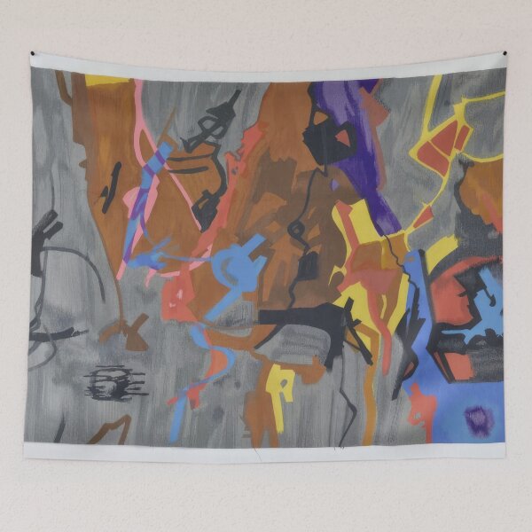 Item preview, Etel Adnan Abstract Art, Etel Adnan Acrylic Paintings, Etel Adnan Art, Etel Adnan Artist, Etel Adnan Artwork designed and sold by Russemar.