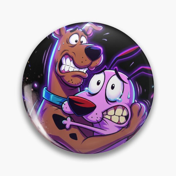 Item preview, Scooby Doo Courage Spooky Duo designed and sold by MerchViz.