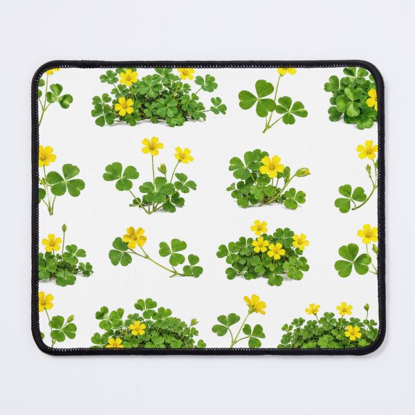 Item preview, Yellow Wood Sorrel Clover Field Wildflowers Botanical designed and sold by Rehnair.