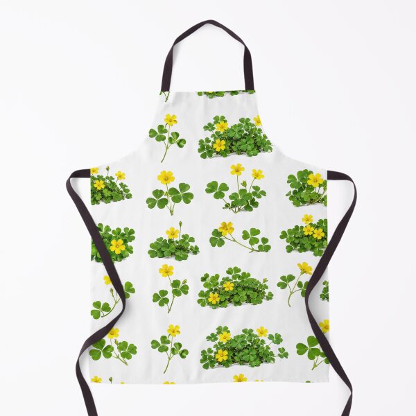 Item preview, Yellow Wood Sorrel Clover Field Wildflowers Botanical designed and sold by Rehnair.