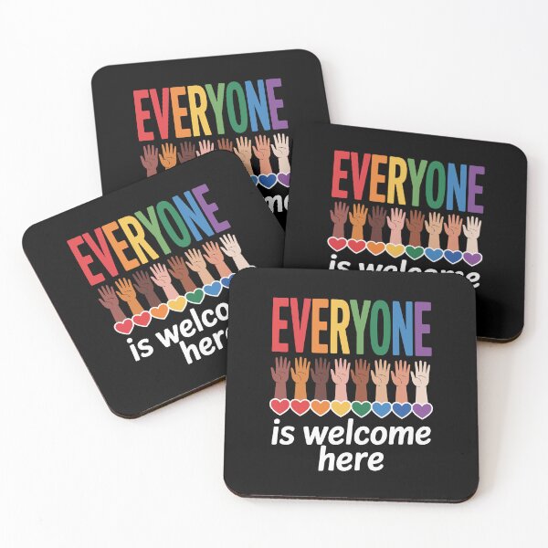 Item preview, EVERYONE is welcome here designed and sold by jkrphoto.