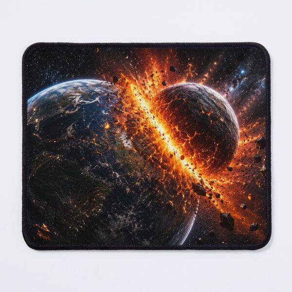 Item preview, Epic Earth Collision designed and sold by MKDSN.
