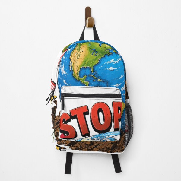 Item preview, Stop Global Warming – Save Every Drop Earth Climate Change Cartoon designed and sold by MY-Top-Shop.
