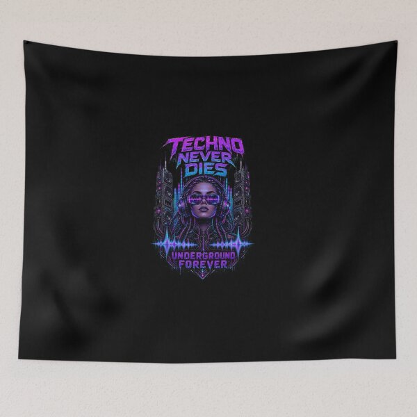 Item preview, Techno never dies designed and sold by DAX4ART.