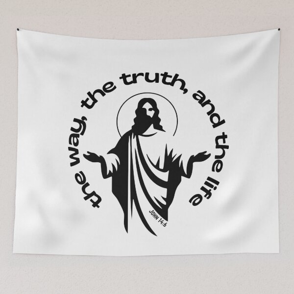 Item preview, the way, the truth, and the life designed and sold by threadsjam.