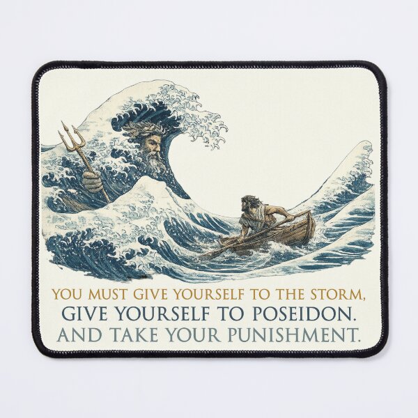 Item preview, give yourself to poseidon calypso designed and sold by MoodleDoon.