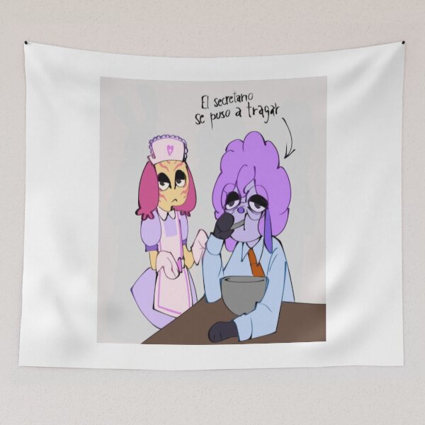 Item preview, Sleepy Office Cartoon designed and sold by Fawnnnn.