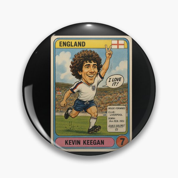 Item preview, Kevin Keegan Trading Card designed and sold by halibutgoatramb.