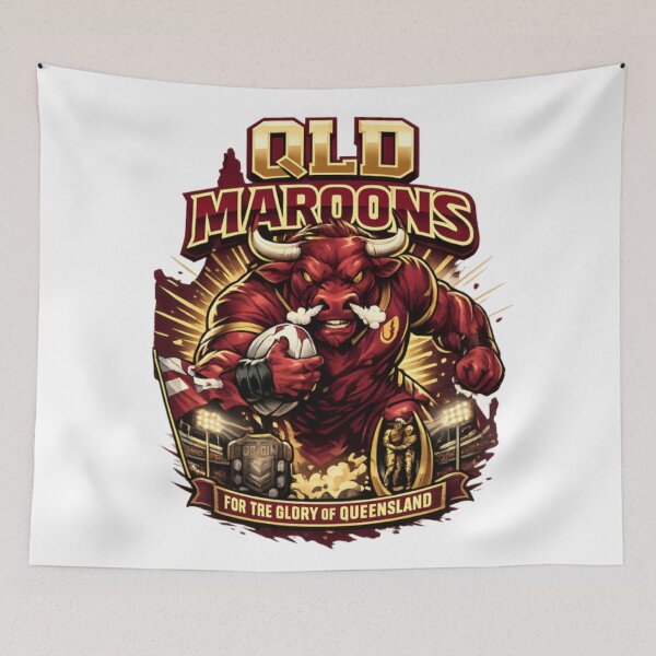 Item preview, qld maroons designed and sold by CatLovers Studio.