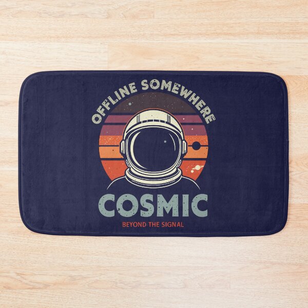 Item preview, Offline Somewhere – Cosmic Astronaut Space Design designed and sold by dude-sign.