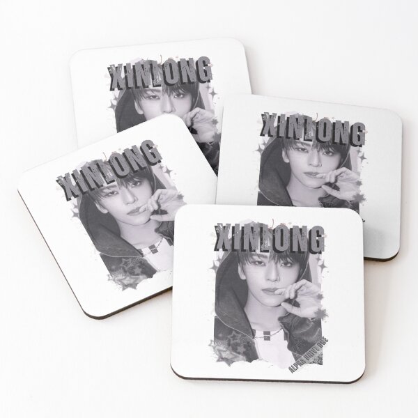 Item preview, ALPHA DRIVE ONEe (ALD1) Xinlong Global KPOP Boy Group Black and White Collage Digital Art Portrait designed and sold by AJUNICE STUDIO.