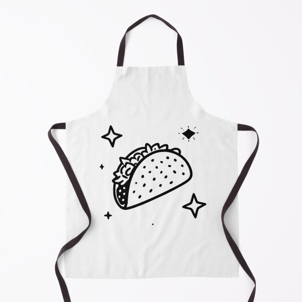 Item preview, Cosmic Taco – Fun Food Line Art designed and sold by Cloud420.