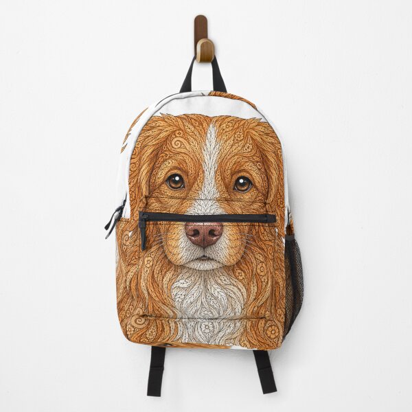 Item preview, Intricate Nova Scotia Duck Tolling Retriever designed and sold by PaintedbyCarol.