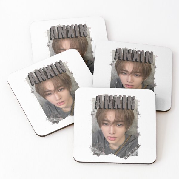 Item preview, ALPHA DRIVE ONEe (ALD1) Anxin Global KPOP Boy Group Black and White Collage Digital Art Portrait designed and sold by AJUNICE STUDIO.