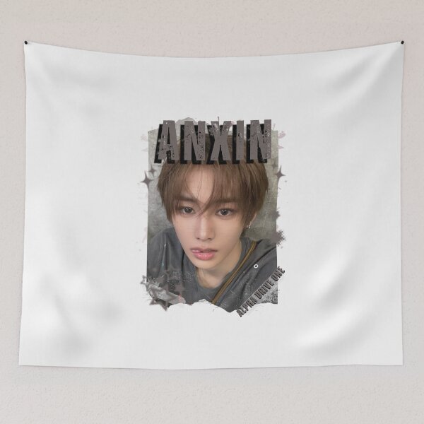 Item preview, ALPHA DRIVE ONEe (ALD1) Anxin Global KPOP Boy Group Black and White Collage Digital Art Portrait designed and sold by AJUNICE STUDIO.