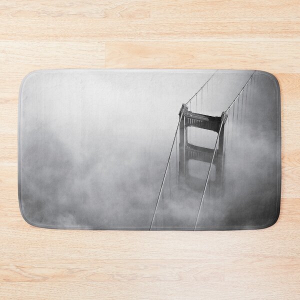 Item preview, Above the Golden Gate Bridge, San Francisco, United States black and white aerial photograph  designed and sold by Astrid Arkhangelsky.