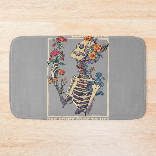 Item preview, Dry Bones Come to Life Skeleton Floral Ezekiel 37 10 Faith designed and sold by GreggRoss.