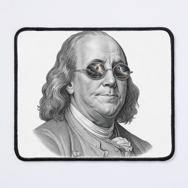 Item preview, Benjamin Franklin Kite Experiment Sunglasses Reflection designed and sold by Bad-Decisions-Designs.