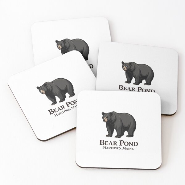 Item preview, Bear Pond Logo (Black Bear) designed and sold by Ray Cardello.