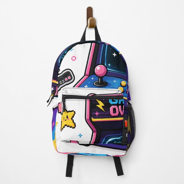 Item preview, Colorful Retro Game Over Arcade Machine designed and sold by MWprint.