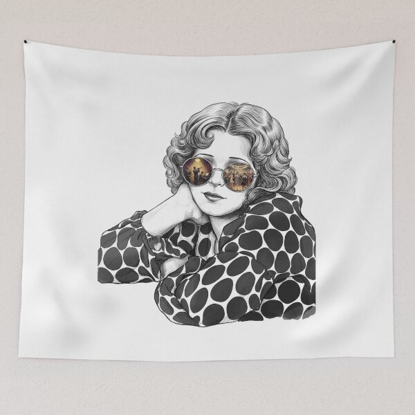 Item preview, Clara Bow 1920s Jazz Party Sunglasses Reflection designed and sold by Bad-Decisions-Designs.