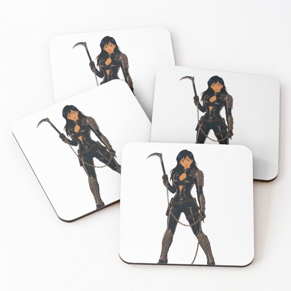 Item preview, Dark Reaper Huntress | Gothic Fantasy Warrior Fan Art | Classic Western Animation Style designed and sold by  Hollow Moon Studios..