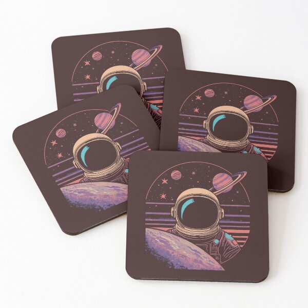 Item preview, Retro Cosmic Astronaut – Space and Planet Design designed and sold by dude-sign.