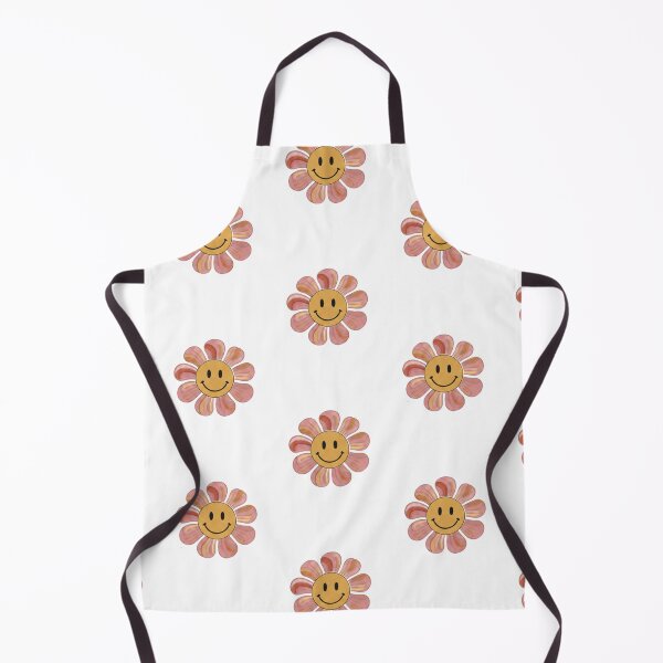 Item preview, Retro Groovy Smiley Face Flower Pastel 70s Floral Aesthetic designed and sold by Rehnair.