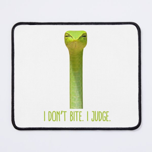 Item preview, I Don’t Bite. I Judge. - Funny Ahaetulla Meme T-Shirt designed and sold by D-Ave Magic Store .
