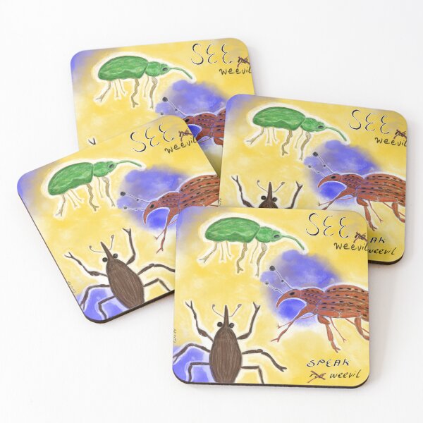 Item preview, See Weevil, Hear Weevil, Speak Weevil designed and sold by CaitieCreatives.