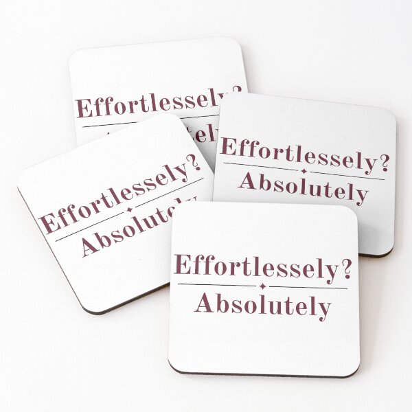 Item preview, Effortlessly? Absolutely  designed and sold by Sparkle First Co..
