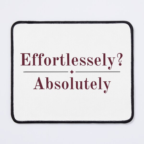 Item preview, Effortlessly? Absolutely designed and sold by Sparkle First Co..