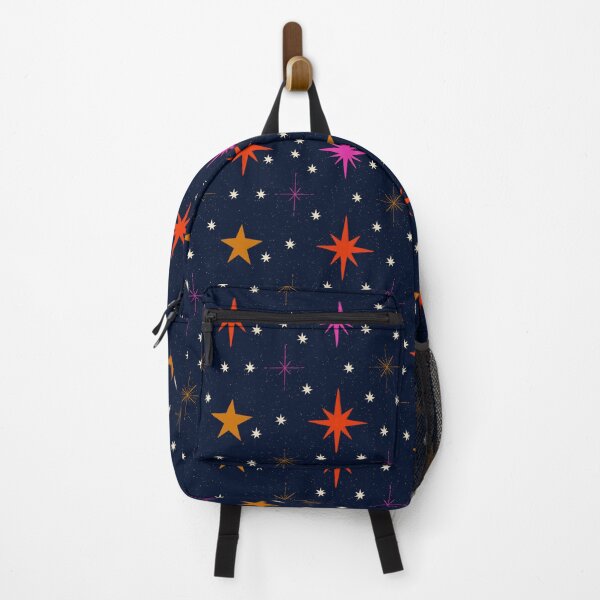 Item preview, Retro Mid Century Celestial Sparkles Dark Seamless Pattern designed and sold by Pop & Punch.