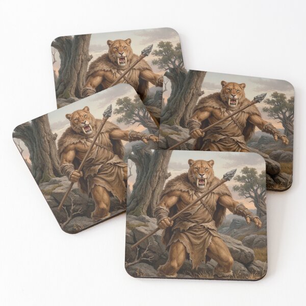 Item preview, Saber Tooth Tiger Prehistoric Warrior designed and sold by HybridA-2.