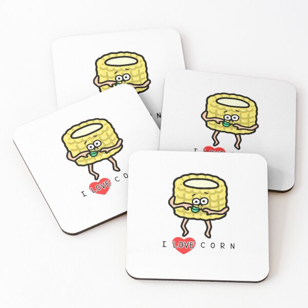 Item preview, Cute I LOVE CORN designed and sold by kanaehonkawa.
