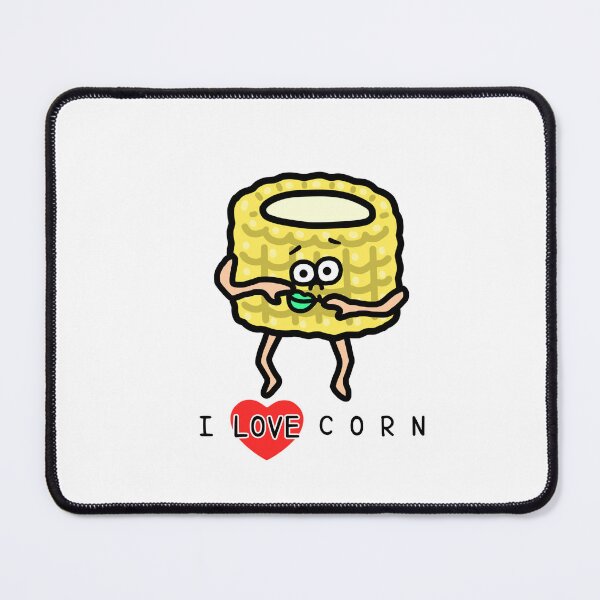 Item preview, Cute I LOVE CORN designed and sold by kanaehonkawa.