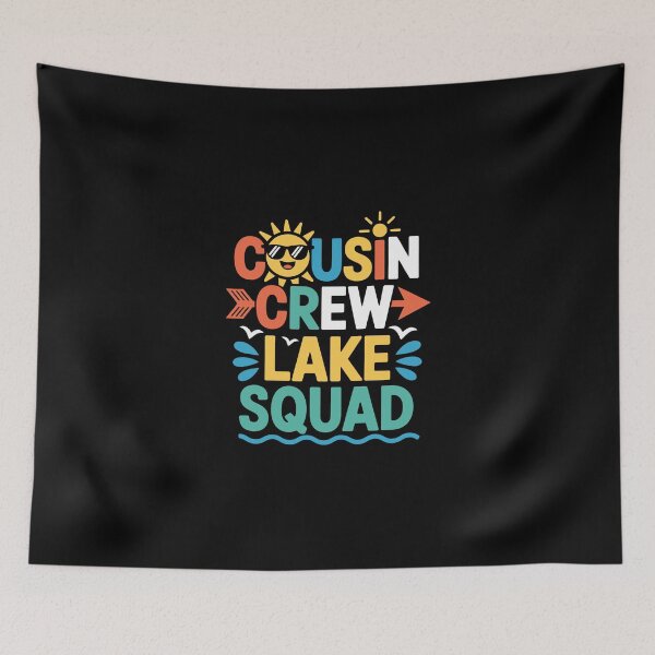 Item preview, COUSIN CREW LAKE SQUAD, designed and sold by jkrphoto.