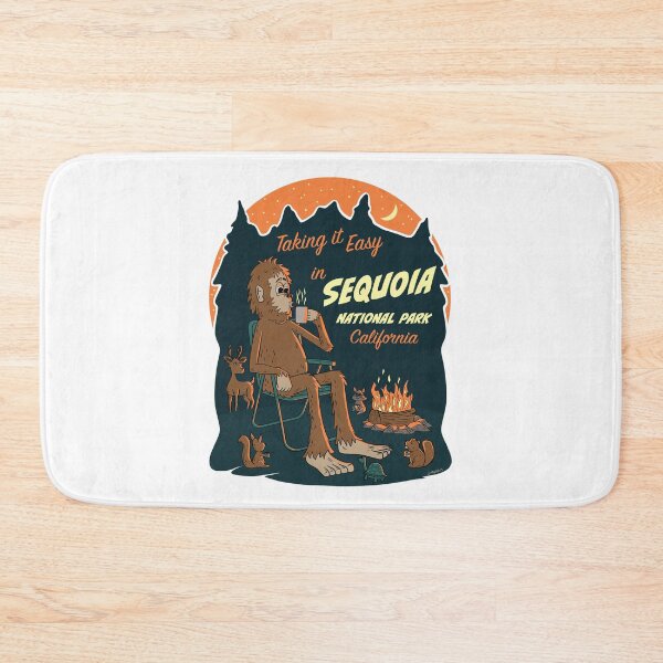 Item preview, Taking It Easy in Sequoia National Park Bigfoot designed and sold by John Morris Illustration.