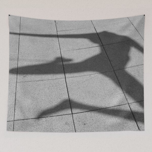 Item preview, Leap of faith black and white inspirational photograph art print designed and sold by Astrid Arkhangelsky.