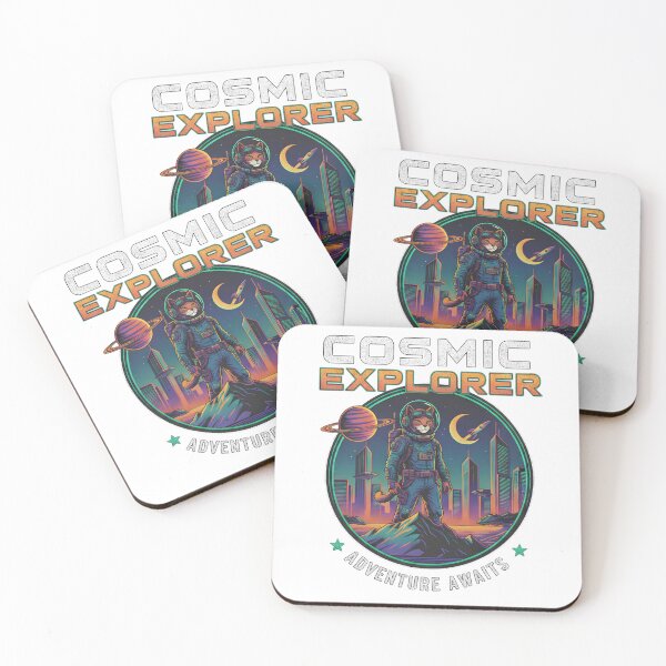 Item preview, Cosmic Explorer – Adventure Awaits Cat Astronaut designed and sold by PT PROJECT.
